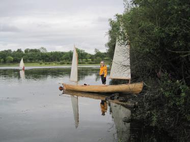 Visiting Clogh Oughter castle, river Erne